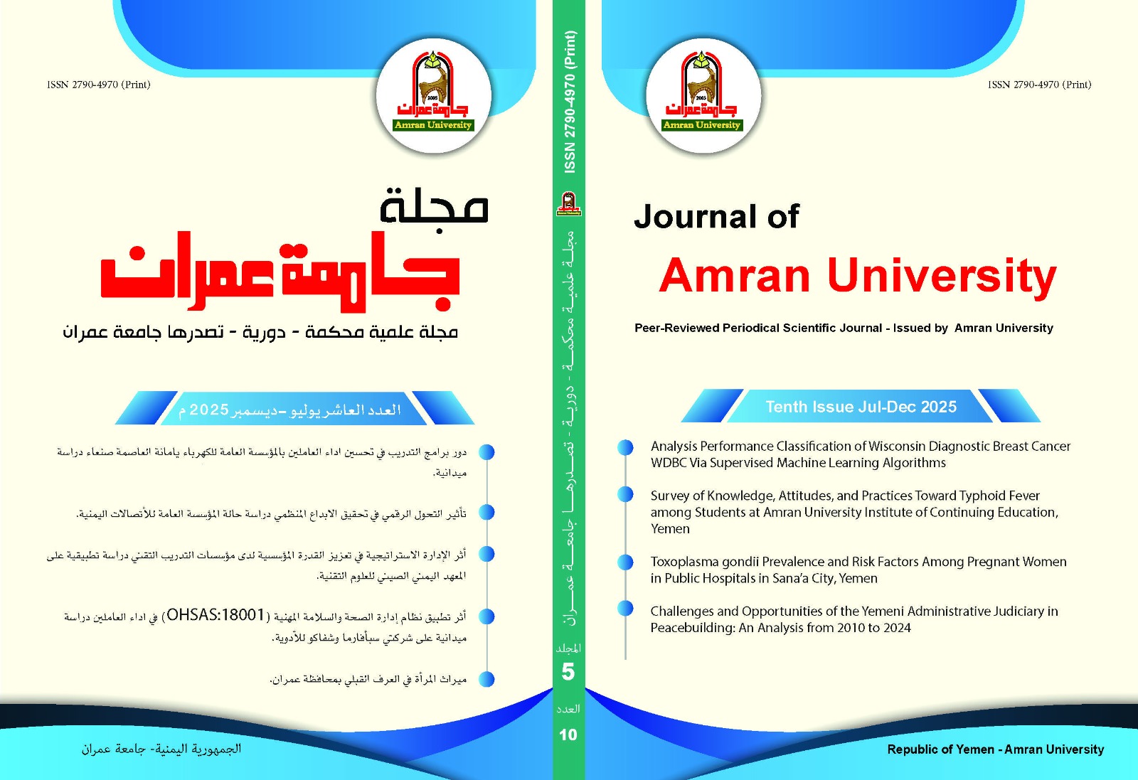 					View Vol. 5 No. 10 (2025): Tenth Issue  2025
				